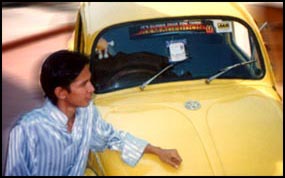 Amier and his beetle.